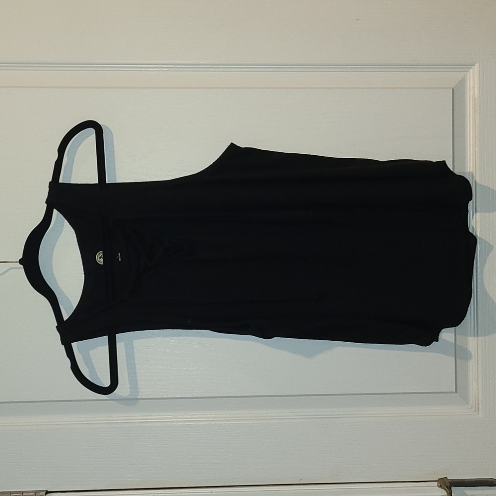 Large Black Tank Top